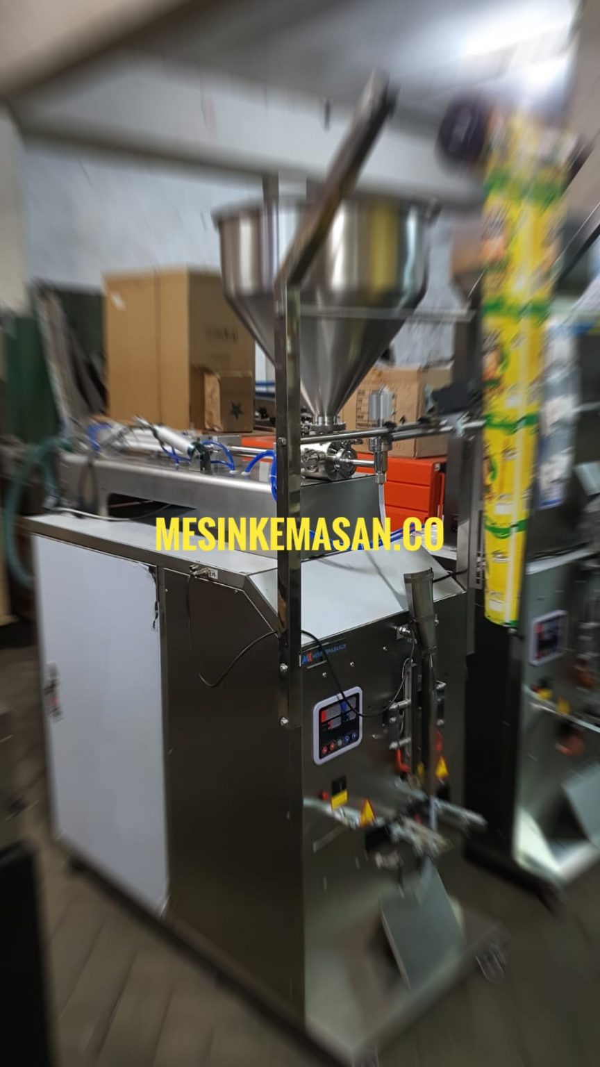 Mkzl 100 Mesin Filling Vertikal Untuk Cairan Liquid Otomatis Mesin Packing Mesin Amdk Dan 6908